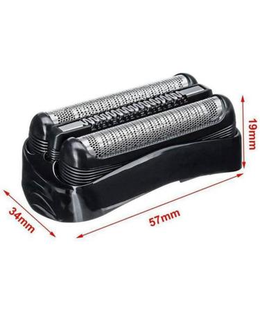 Sprtountpao 2 Pack 21B Replacement Heads for Series 3 Electric Shaver - Compatible with 301S 310S 320S 330S 340S 360S 3010S 3020S 3030S 3040 | International Shipping Available - Buy Online on GoSupps.com