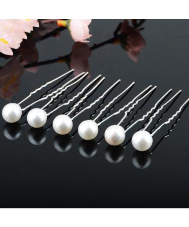 SIOPPKI Wedding Hair Pins - 30pcs U Shape Diamond Hair Accessories for Weddings Evenings Birthdays & Daily Use - Buy Online on GoSupps.com