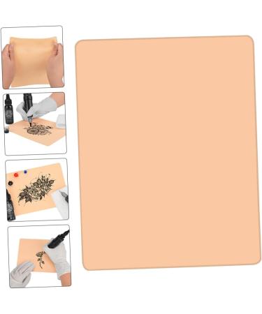 OHPHCALL 5pcs Face Tattoos for Semi Tattooing Embroidered Practice Beginner Microblading Skin Eyebrows 18.8x14.1cm Orange B - Buy Online on GoSupps.com