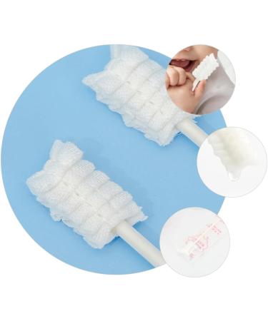 Minkissy 60 StK Tongue Brush & Mouth Cleaner for Babies | Toddler Fingerbrush for Oral Hygiene & Gauze Cleaning Staff - Buy Online on GoSupps.com