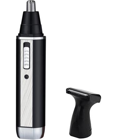 Professional 2-in-1 Electric Nose Hair Trimmer for Men - Rechargeable Face & Ear Hair Shaver | Personal Care Tools - Buy Online on GoSupps.com