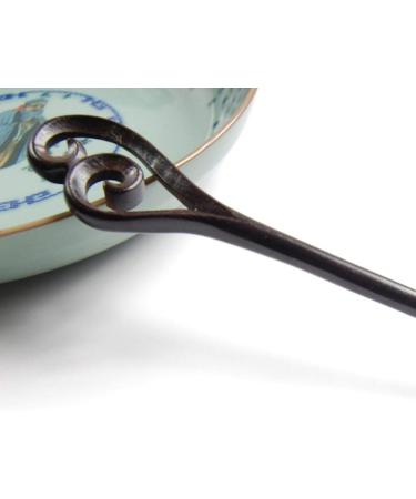 Lurrose 1pc Natural Ebony Hair Chopsticks Vintage Hairpin Wooden Hair Stick for Women Lady - Buy Online on GoSupps.com