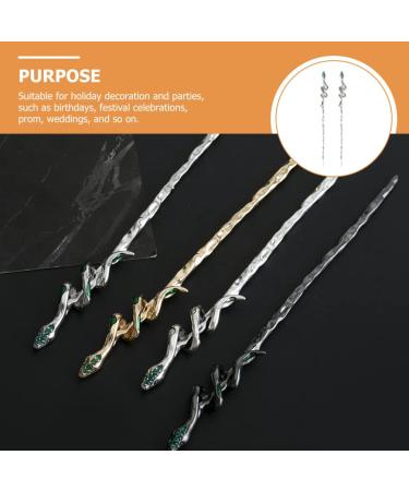 Hair Sword 2 Pieces Hair Eating Sticks Hair Stick Chinese Hemfu Headwear Hair Pin Hair Stick Hanfu Chignon Hair Styling Accessories Silver Hair Sticks Silver - Buy Online on GoSupps.com