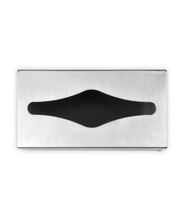 Hypafole cosmetic wiper box |Robust donor made of stainless steel |Modern minimalist design |Table and wall placement |with assembly set (stainless steel) stainless steel donor donor