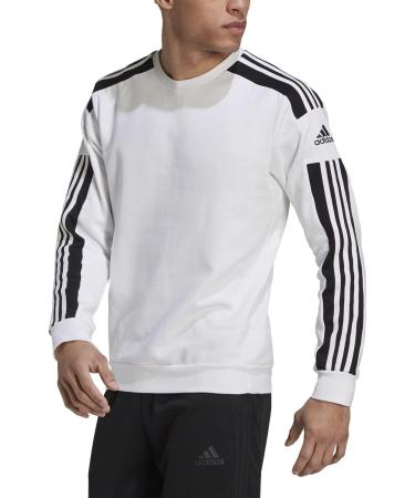 Buy adidas Mens Sq21 Sw Top Sweatshirt L White - Stylish & Comfortable Athletic Wear for Men - International Shipping Available - Buy Online on GoSupps.com