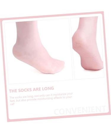 Beavorty 1 Pair moisturizing Socks Beach Socks spa Day Socks for Women heal Gloves Foot Care for Dry Cracked feet Heel Socks moisturizing Foot Cover Nourish Work Socks sebs Miss 20x10cm - Buy Online on GoSupps.com