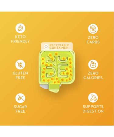 NUDE MINTS | Dual Action Liquid Capsules | Mouth Watering Mint - Lasts 3X Longer - 3X Stronger - Extreme Bad Breath Treatment For Adults - Sugar Free 0 Calorie - Honey Lemon - 10 Pack - 300 Capsules - Buy Online on GoSupps.com