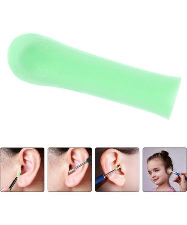 Buy NOLITOY Silicone Ear Cleaner Tips | Ear Wax Removal & Cleaning Tools | Light Green Sleeves for International Shipping - Buy Online on GoSupps.com