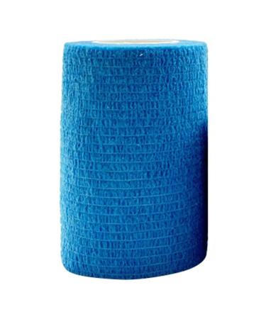 Dewedrt Blue Sport Self Adhesive Elastic Bandage Wrap Tape for Knee Support Pads Finger Ankle Palm