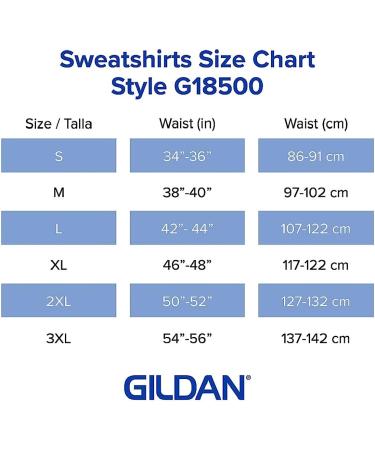 Gildan Adult Fleece Hooded Sweatshirt - G18500 - Medium Black - Buy Online on GoSupps.com