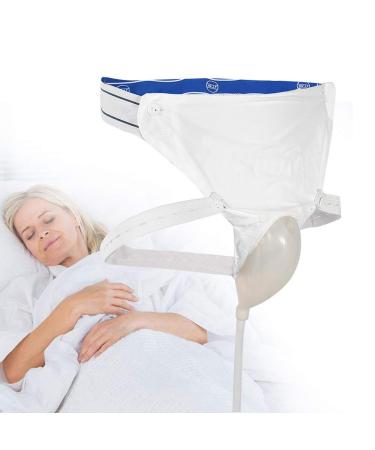Urine Collector Silicone Urine Collector with 2 Urine Catheter Bags Portable Female Comfort Fit Urinal System Female Urine Catheter Bags Female External Catheter for Bladder Control Devices (2#)