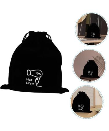 Healeved 10 Pcs Velvet Bag Hairdryer Bag Hair Tool Travel Bag Hair Tools Travel Bag Blow Dryer Flannel Black 30.00X26.00X0.50CMx5pcs Blackx5pcs - Buy Online on GoSupps.com