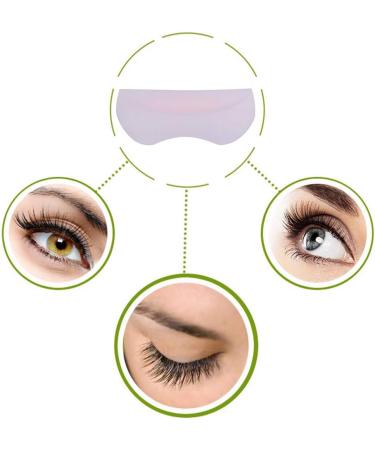 Verdant Touch Lifting Eye Lash Pad Silicone False Eyelash Curler 5 Pairs Durable Lifting Eye Lashes Pad - Buy Online on GoSupps.com