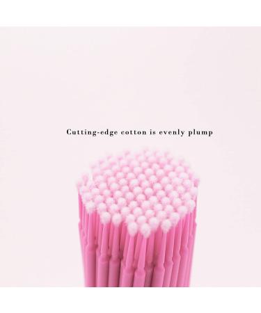 400 Micro Applicator Eyelash Brushes- Pink Mascara Wands for Extensions - Buy Online on GoSupps.com