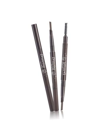 Ipetboom 2 1 Brow Brush Eyebrow Makeup Gothic+mirror Eyebrow Pencil Waterproof Filler To Rotate Water Proof