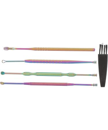 Ear Wax Remover Kit - Set of 3 Stainless Steel & Plastic Ear Cleaning Tools - Buy Online on GoSupps.com