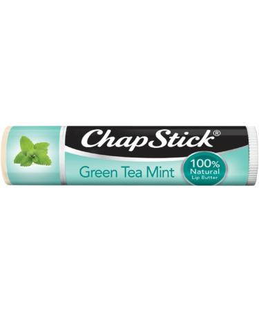 ChapStick Green Tea Mint Lip Butter - 100% Natural Ingredients - Moisturizing Lip Balm 0.15 Oz - Buy Online on GoSupps.com