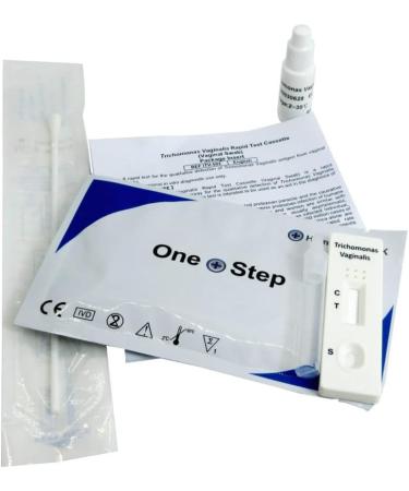 Professional Trichomoniasis Vaginalis Anonymous Swab Test Kit - Fast Results | STI STD Trichomonas Candida Trich - Buy Online on GoSupps.com