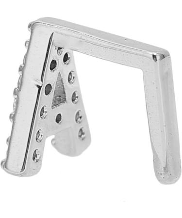 Halloween Hip Hop Teeth Brass Base Wonderful Wearing Experience Suitable for Halloween Parties Hip Hop Fashion Shows. (Silver) - Buy Online on GoSupps.com