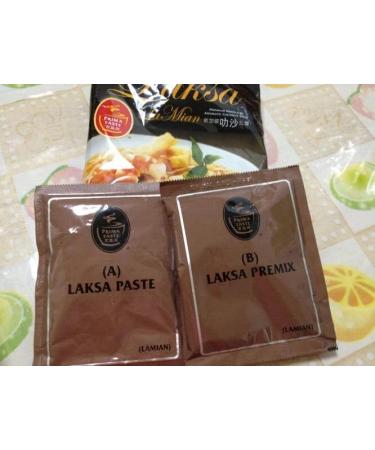 Prima Taste Singapore Laksa La Mian Instant Noodles Ramen 185g (Pack of 12) HALAL - Buy Online on GoSupps.com