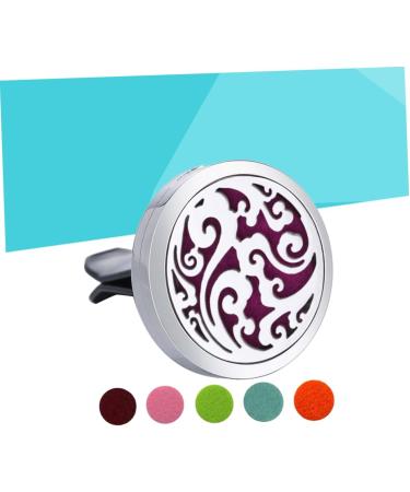 Mobestech Essential Oil Car Diffuser - Stainless Steel Vent Clip with Felt Pads for Handheld Freshness - Buy Online on GoSupps.com