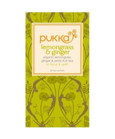 Pukka Herbs Ltd. - Lemongrass & Ginger Tea 20 sachets