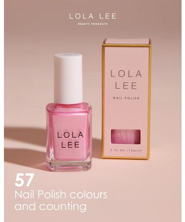 Lola Lee | Nail Polish | Be Fancy Pancy | NP059 | 15ml | Quick Drying | Non Toxic | Gloss & Shine | 100% Vegan | Cruelty Free | Long Lasting - Buy Online on GoSupps.com