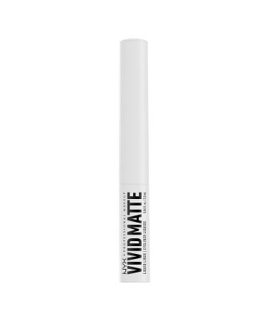 NYX Vivid Matte Liquid Liner - White Smear-Resistant Eyeliner - Buy Online on GoSupps.com