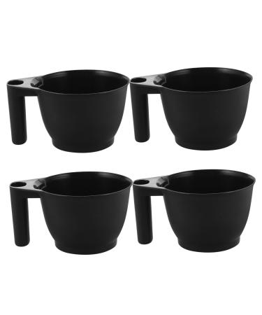 Veemoon 4pi ces Lot De Bols Coloration Capillaire Plastique Avec Graduations Pour M lange Et Application De Teinture