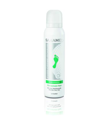 Sanamed Foot Cream Emerald for Dry Skin with Urea & Evening Primrose Oil Aloe Vera 300ml 300ml