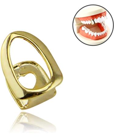 Zonfer Single Tooth Cap - Hip Hop Grill Decoration & Hollow False Teeth for Cosplay | Unique Body Jewelry - Buy Online on GoSupps.com