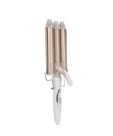 Smart Hair Lockenstab 3-barrel Hair Waver Fashionable 25 mm ABS 110-240 V-hairdressing tool for fast heating salon curling rod (European regulations)
