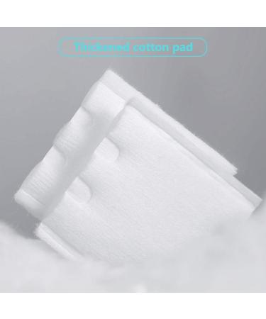 Buy Hypoallergenic Makeup Remover Cotton Pads | Soft Strong Lint-Free | Ideal for Face Lips Eyes & Nail Polish Removal - Buy Online on GoSupps.com