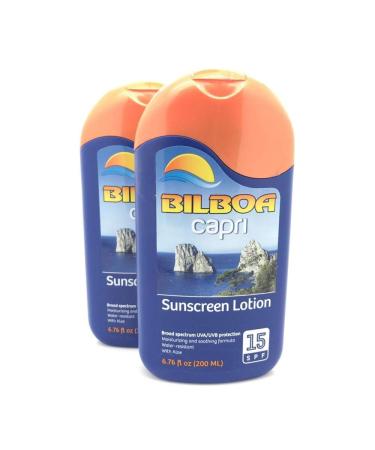 Bilboa Capri Sunscreen Lotion SPF 15 - Ultimate Sun Protection for Your Skin - Buy Online on GoSupps.com