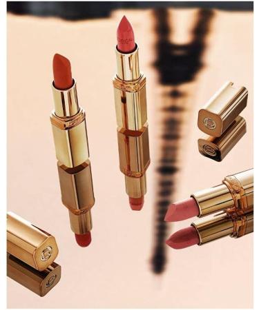 L'Or al Paris Color Riche Satin Smooth Lipstick Moisturising Pure Pigment Lip Colour With Omega 3 & Vitamin E 126 L'Adresse L' Adresse 126 1 count (Pack of 1) - Buy Online on GoSupps.com