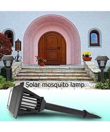2 LED Garden Lawn Solar Mosquito Killer Light Insect Pest Bug Zapper Lamp Mosquito Killer Lamps - Buy Online on GoSupps.com