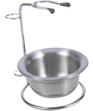 Beavorty 3-Piece Stainless Steel Shaving Bowl Set - Rust-Resistant Razor Storage & Utensils for Men - Buy Online on GoSupps.com