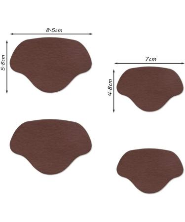 Hazrcvr Shoe Heels Repair - 12 Pairs of Self-Adhesive Heel Cushions Protectors & Inserts for Pain-Free Comfort | International Shipping - Buy Online on GoSupps.com