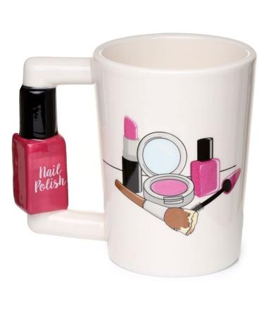 BARBACADO Mug with a handle in the shape of a nail polish