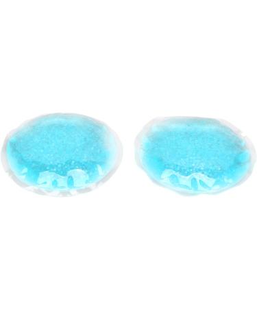 Dioche Cooling Eye Gel Pack Swelling Relief for Men Women AntiFatigue Dry Dark Circles Blue Round - Buy Online on GoSupps.com