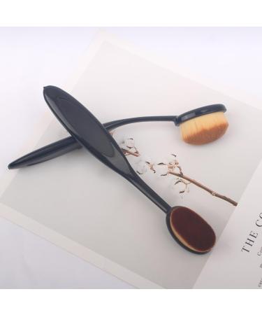 Premium Brown Foundation Makeup Brush for Flawless Application - International Shipping Available - Buy Online on GoSupps.com