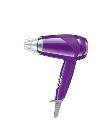 Folding Hairdryer 1000W Powerful Hair Dryer Portable Travel Fast Drying Hair Lightweight Quiet Blow Dryer Hot/Cold DC Motor with Compact Small Mini Hair Dryer for Household Dorm Room Purple small gift