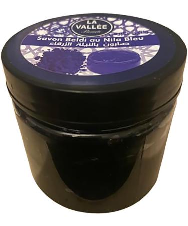 Beldi Natural Black Soap with Blue Nila Nourishing Exfoliating Body and Face Scrub - Buy Online on GoSupps.com