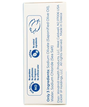Kiss My Face Pure Olive Oil Bar Soap - Fragrance-Free 8 oz | Natural Moisturizing Soap for Sensitive Skin | International Shipping Available - Buy Online on GoSupps.com