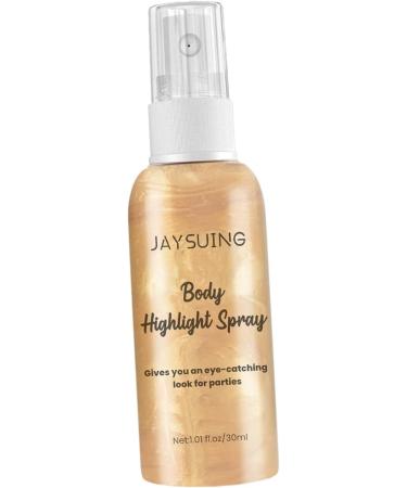 Adoorniequea 3 set Body Glitter Spray 30ml Highlighter for Prom Dresses Evening Party Nightclub gold 2.8x10.8 cm 3 Set (Gold 2.8x10.8cm) - Buy Online on GoSupps.com