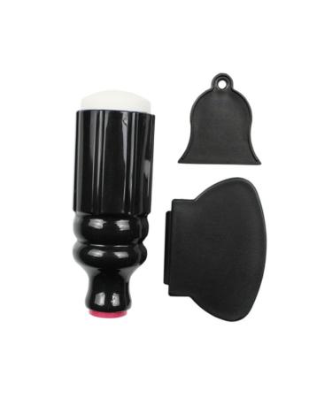 DOITOOL 2 Sets Manicure Stampers Stamping Nail Art Nail Stamping Plates Nail Scraper Plate Manicure Stamp Scraper Nail Design Stamp Nail Polish kit Nail Stamper Manicure Tool Mold Painted