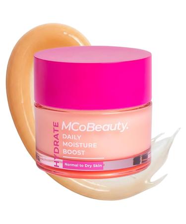 MCoBeauty - Hydrate Daily Moisture Boost - Gel-Cream Face Moisturizer with Hyaluronic Acid & Niacinamide for Radiant Hydrated Skin - Vegan Cruelty Free Skin Care