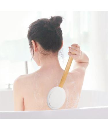 17 Lotion Applicator for Back - Easy Reach & Washable | Self Tanner Applicator with 1 Handle & 2 Pads - Buy Online on GoSupps.com