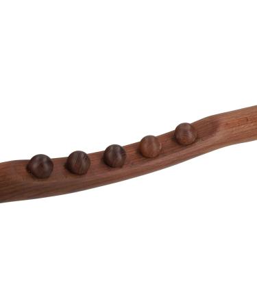 2-Piece Wooden Gua Sha Massage Tool with 5 Pressure Points - Ideal for Muscle Relaxation & Home Yoga - Buy Online on GoSupps.com