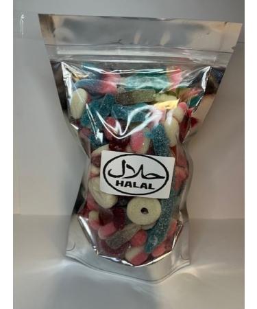 Halal Pick N Mix Gummy Sweets Pouch Gift Hamper Present Favour Eid Birthday Xmas 200g - Buy Online on GoSupps.com
